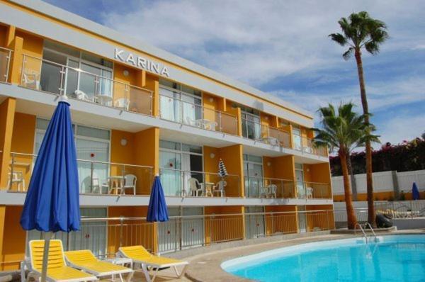Apartamentos Karina Playa del Inglés Eksteriør billede