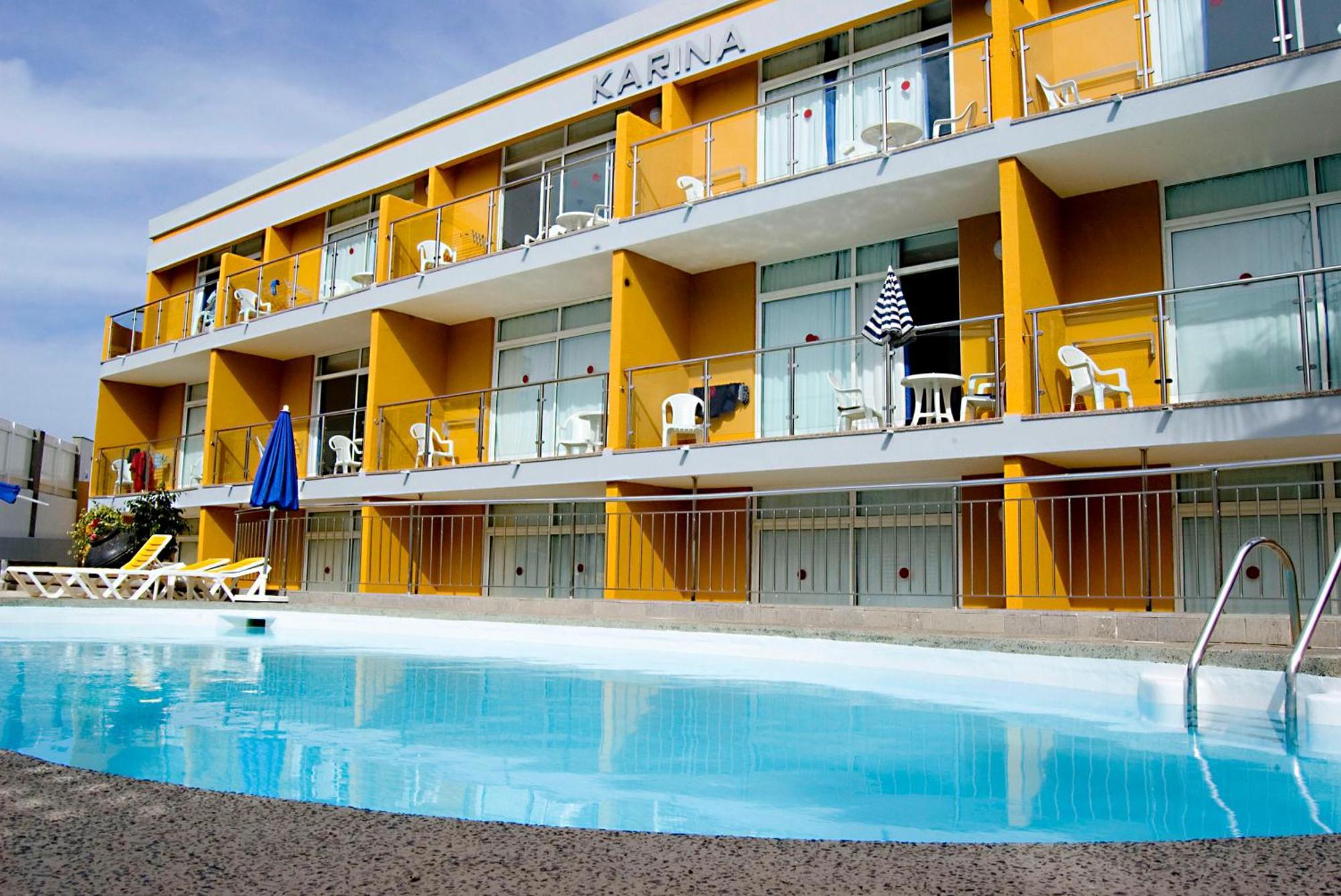 Apartamentos Karina Playa del Inglés Eksteriør billede